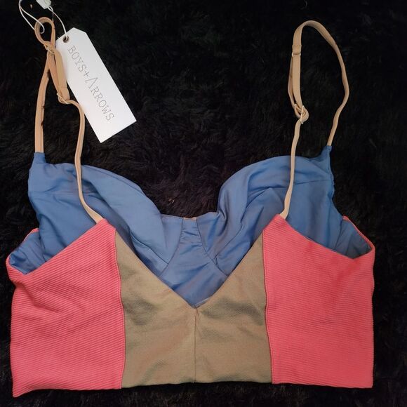 Colorblock Bralette Top - Picture 2 of 4